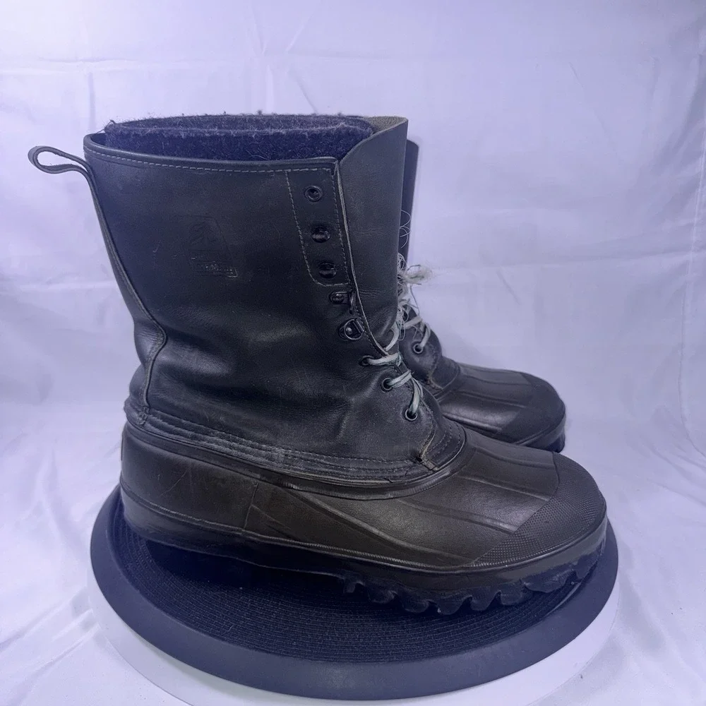 LaCrosse Iceman Rubber Fiberglass Shank Insulated Winter Fishing Boots Men's 10